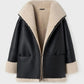 Alexis | warmer mantel mit fell