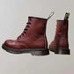 Lea – warme damen-winterstiefel mit hohem schaft
