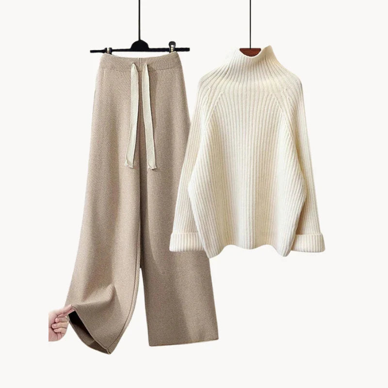 Winterstrickset – wärme und Stil in einem eleganten outfit