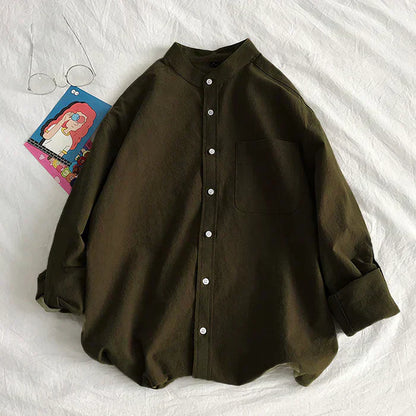 Barnaby – frühlingsbluse mit brusttasche