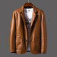 Stylische lederjacke für herren