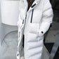 Wasserdichte und winddichte lange jacke - celine