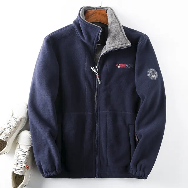Nordic - warme fleece-sherpa-jacke