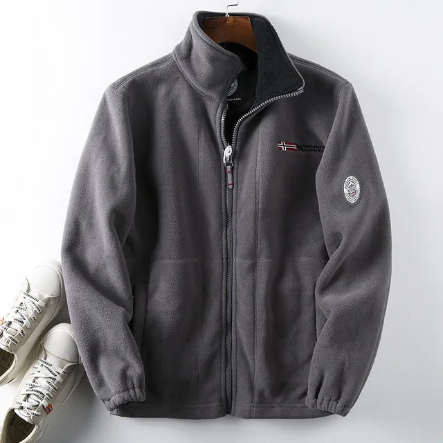 Nordic - warme fleece-sherpa-jacke