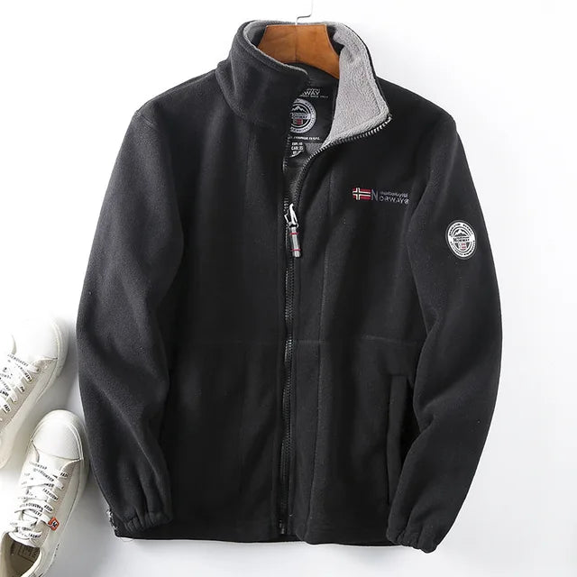Nordic - warme fleece-sherpa-jacke