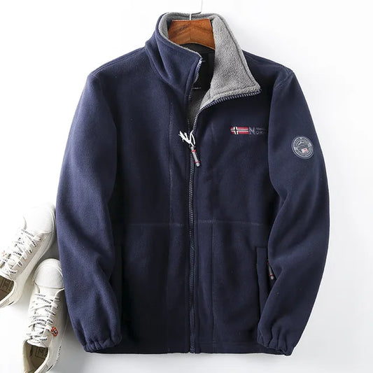 Nordic - warme fleece-sherpa-jacke