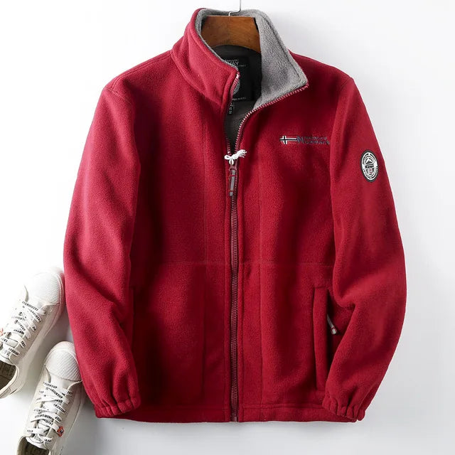 Nordic - warme fleece-sherpa-jacke