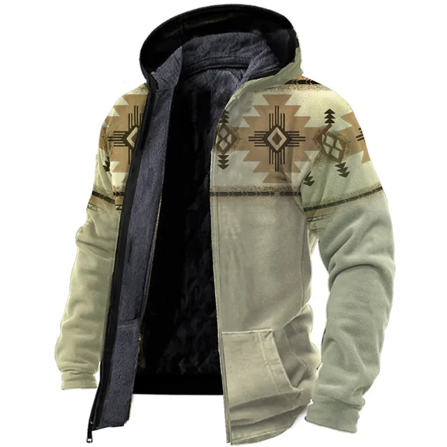 Vito - warme vintage-fleecejacken