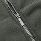 Fleecejacke – Warm – mit Kapuze – Fleecejacke mit Reißverschluss – Herrenbekleidung-Leyna Moda