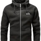 Nik - fleecejacke mit reibverschluss