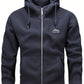 Nik - fleecejacke mit reibverschluss