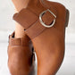 Liora – damenstiefel aus leder mit schnalle