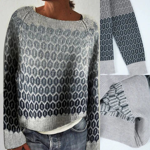 Elle&vire - grauer pullover