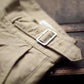Plissee – locker sitzende retro-hose für herren