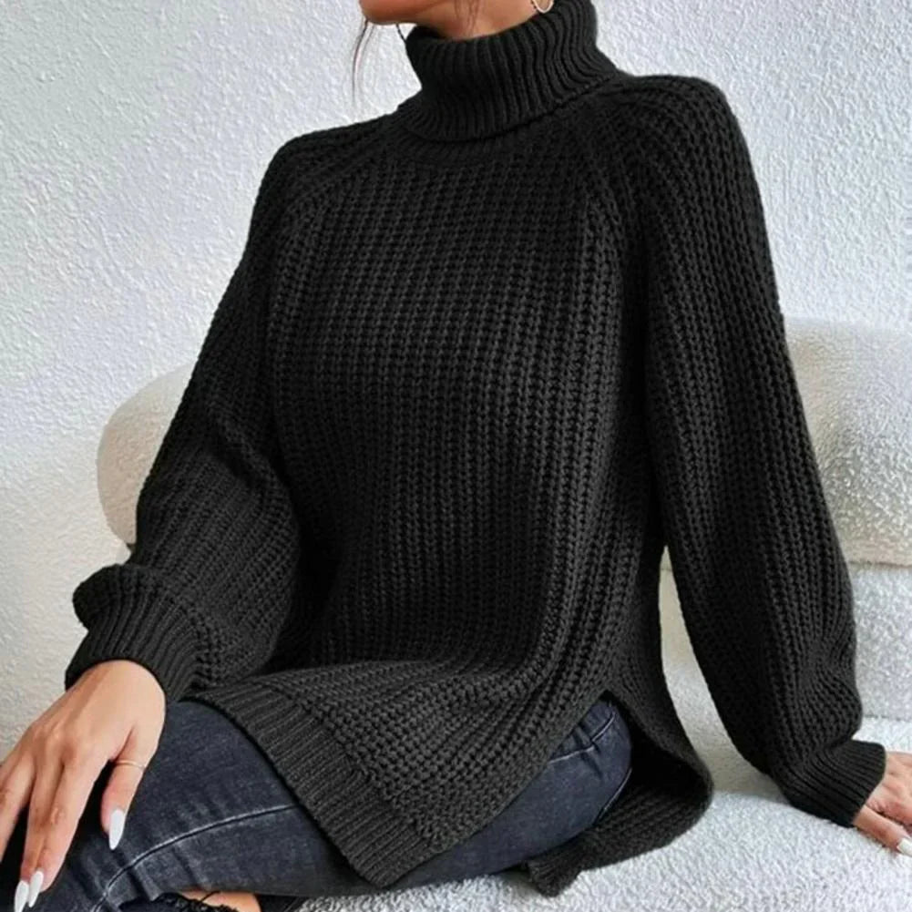 Annette – schöner pullover – rollkragenpullover