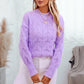 Taisia - moderner gestrickter damenpullover