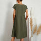 Knielanges sommerkleid mit taschen - iren