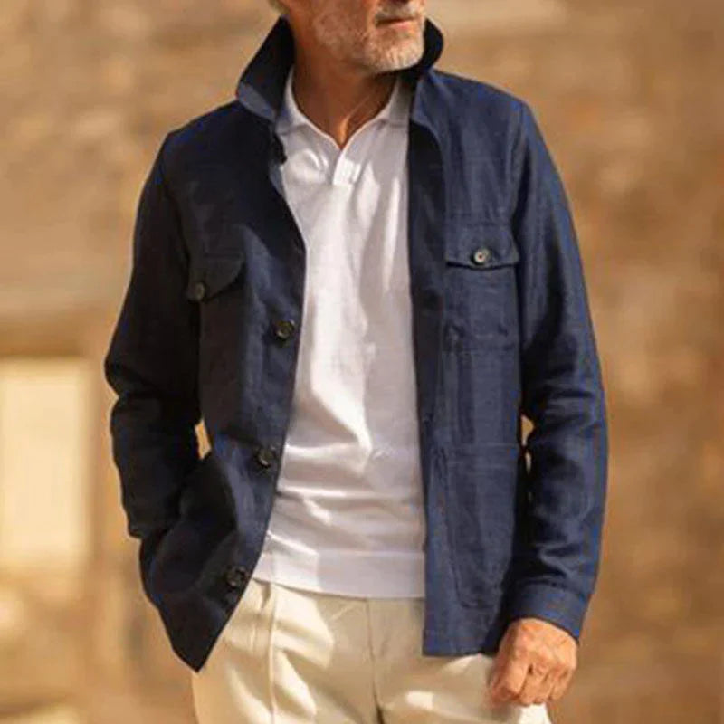 Dunkelblau Sommerjacke und Frühlingsjacke für Herren