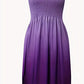 Lila Midikleid für Damen fur Sommer