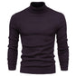 Eleganter rollkragenpullover aus merinowolle für herren