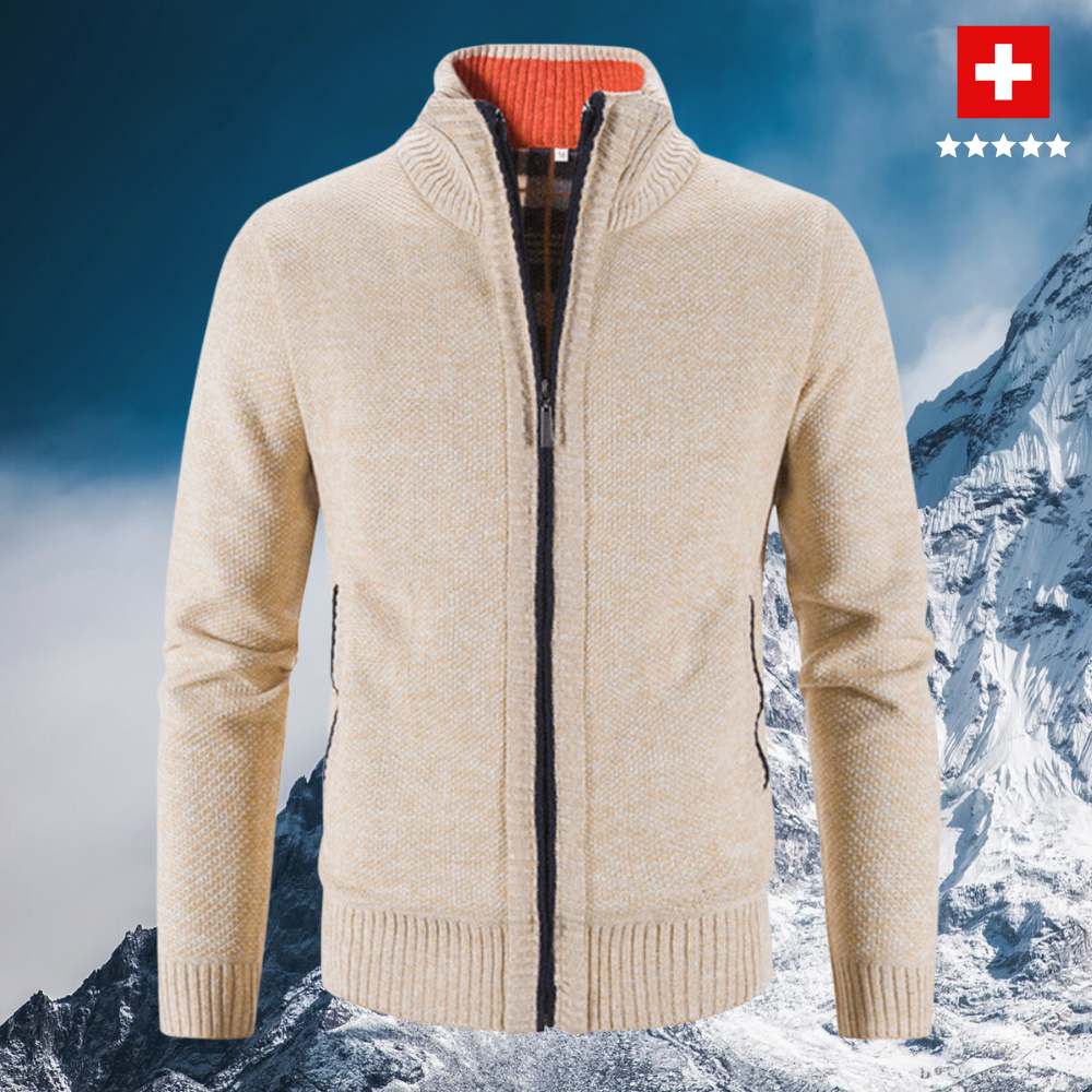 PAOLO - stylischer und eleganter winter-cardigan