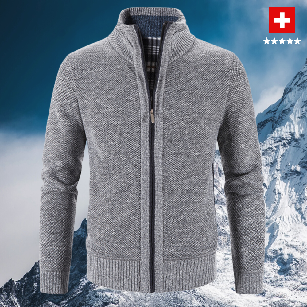 PAOLO - stylischer und eleganter winter-cardigan