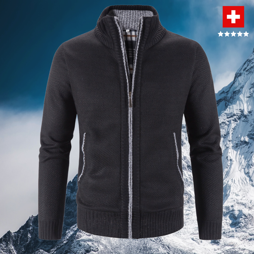 PAOLO - stylischer und eleganter winter-cardigan