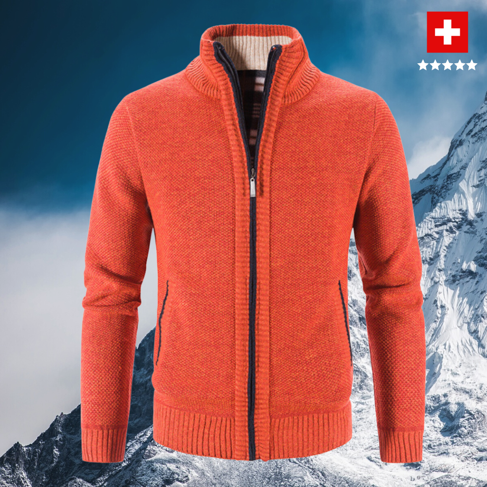 PAOLO - stylischer und eleganter winter-cardigan