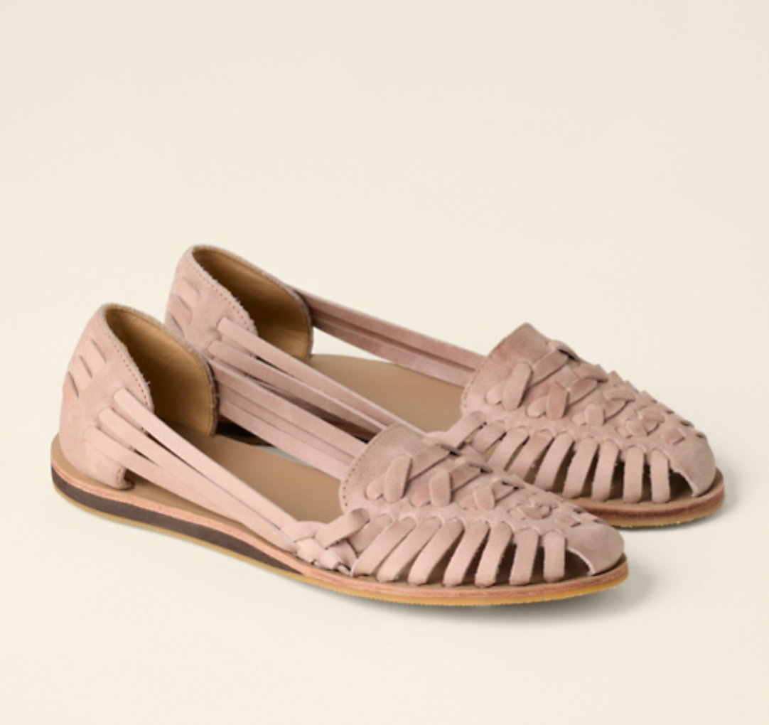 Rosé Slipper Schuhe für Damen