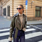 Melugrace lederjacke damen