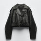 Melugrace lederjacke damen