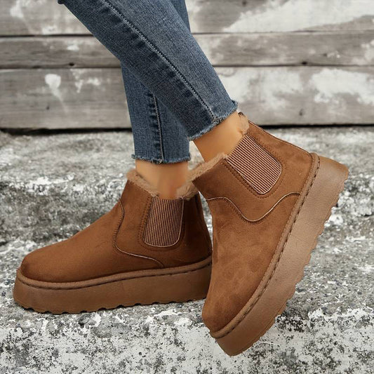 Kamila – winterstiefel mit warmer und dicker sohle