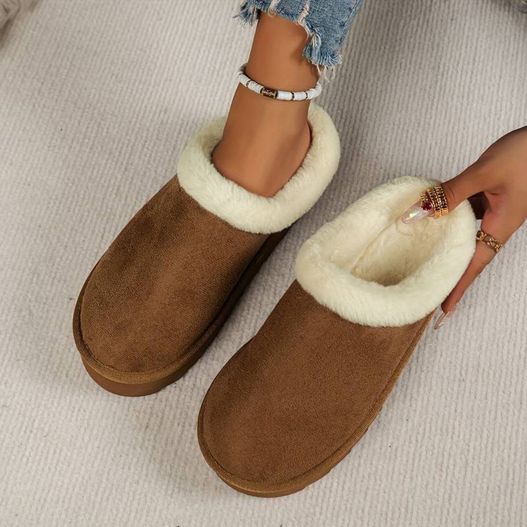Nancy - luxus-wollpantoffeln für damen