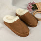 Nancy - luxus-wollpantoffeln für damen
