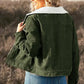 Loraine Cordjacke | fleecegefütterte winterjacke für damen