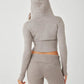 Gestrickter zweiteiler | loungewear für damen