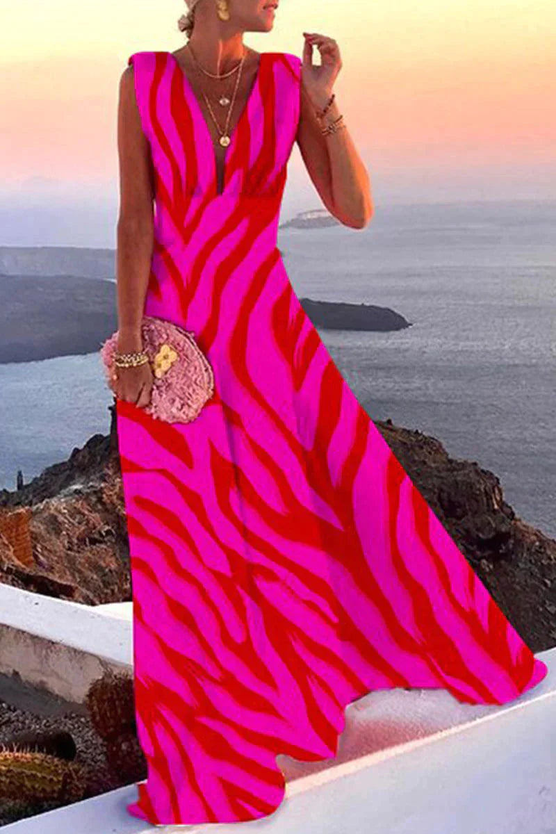 Rosa Sommerkleid für Damen