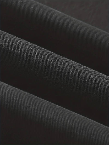 Schwarz Zerrissene Jeans für Herren