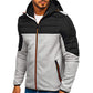 Arkkin - gepanzerte jacke | warm wattierte herrenjacke mit kapuze