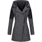Eleganter und bequemer damen-wintermantel