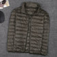 Remi - elegante, ultraleichte herrenjacke mit kapuze