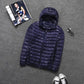 Remi - elegante, ultraleichte herrenjacke mit kapuze
