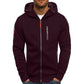 Oliver - stilvolle tech-fleece-jacke für herren