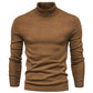 Eleganter rollkragenpullover aus merinowolle für herren