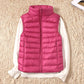 Alexis - armelloser ultraleichter bodywarmer mit daunen