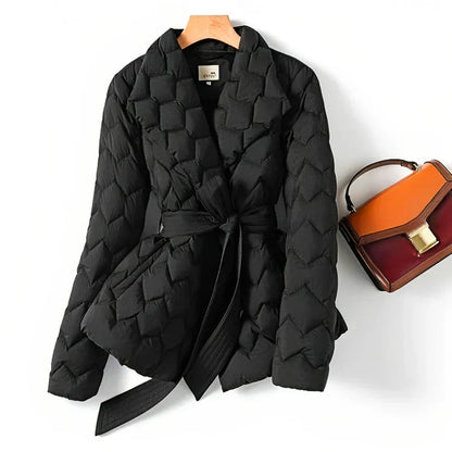 Nebel-couture-pufferjas