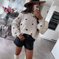 Philine - übergroßer pullover joslin creme