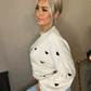 Philine - übergroßer pullover joslin creme