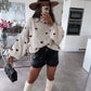 Philine - übergroßer pullover joslin creme