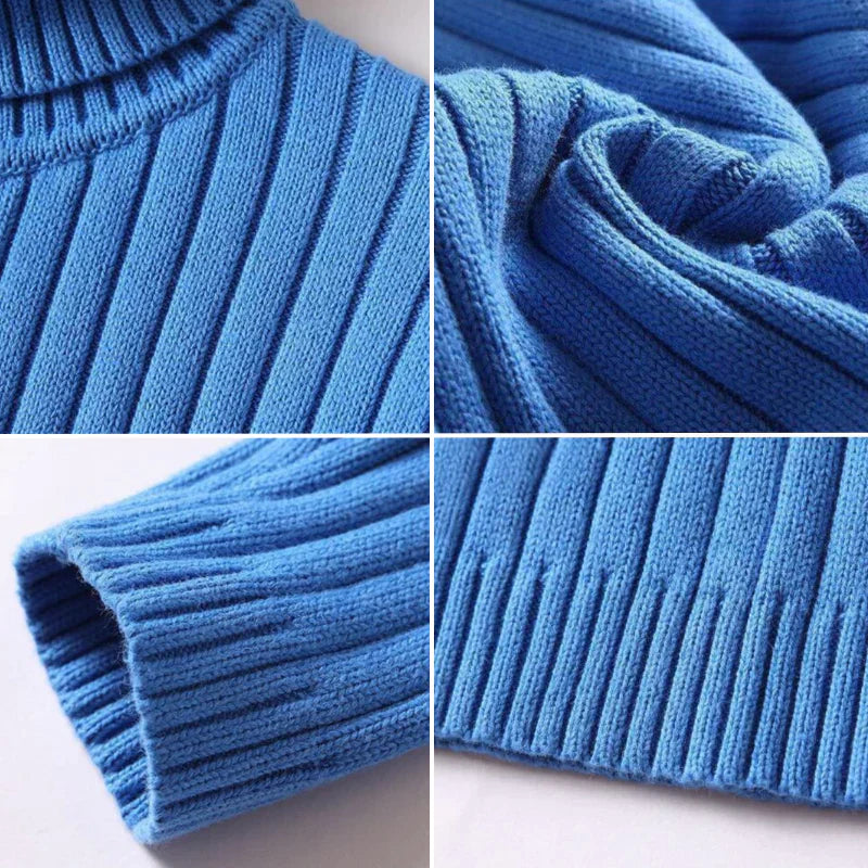 Pullover - mit rollkragen